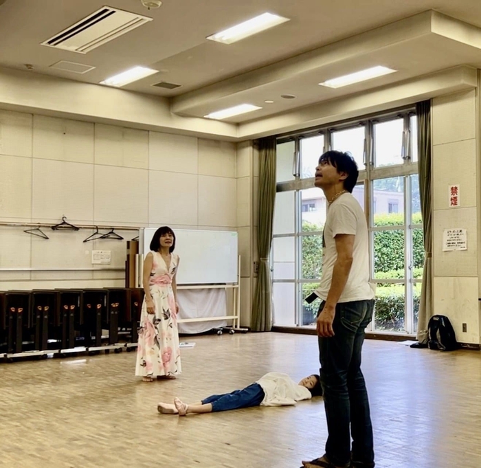 『るつぼ』稽古より