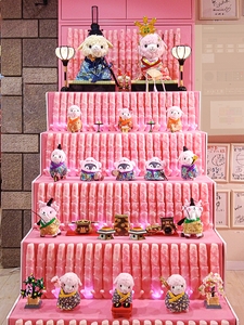 岩下の新生姜キャラクター5段ひな飾り