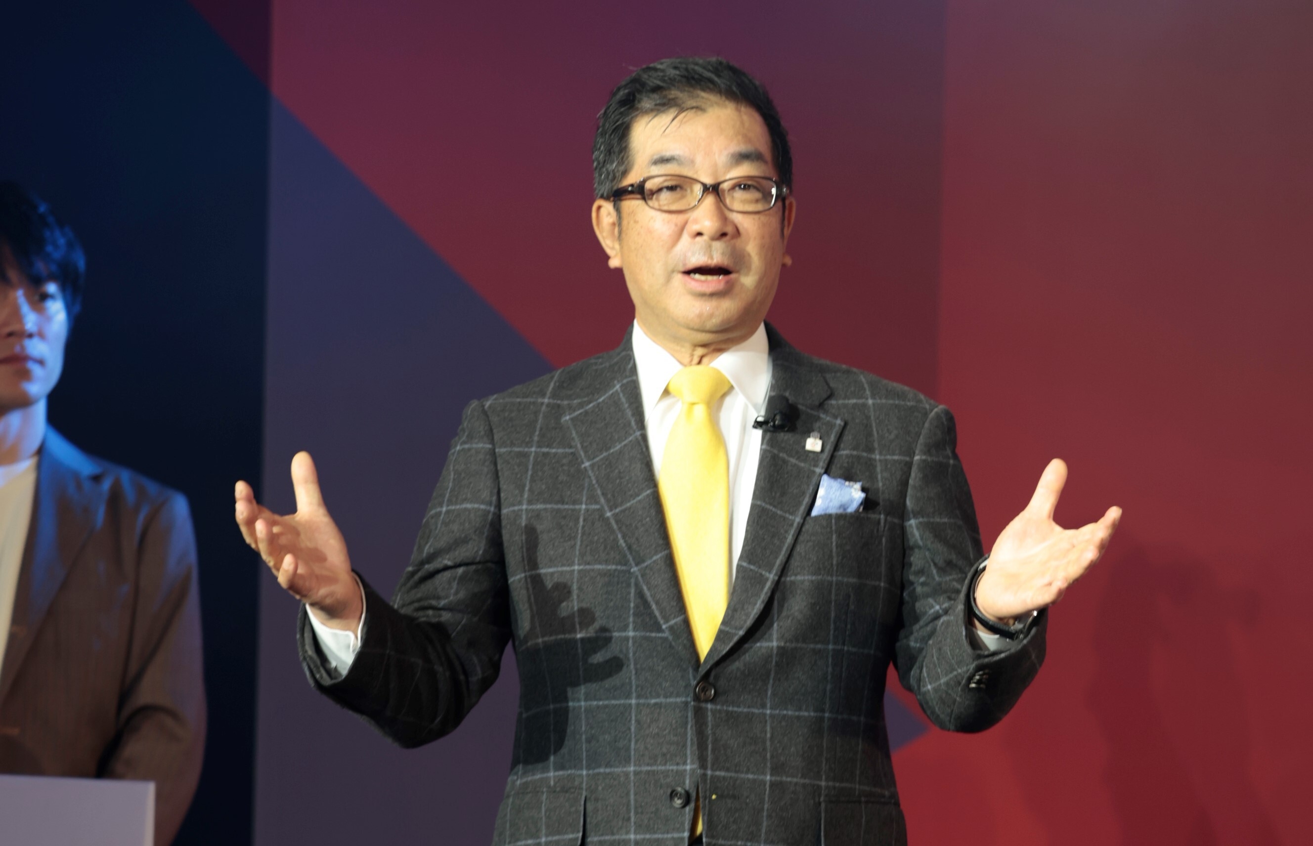 開会挨拶 仲井社長