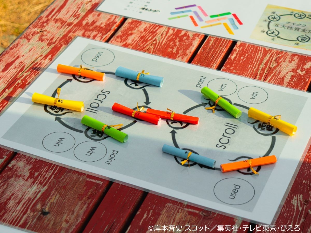 大人も子どもも本気の心理戦！“駆け引き”が勝敗を分ける忍術タクティクスバトル開幕
ニジゲンノモリ『NARUTO＆BORUTO 忍里』
「忍術性質変化バトル ～放て火遁業火球の術～」