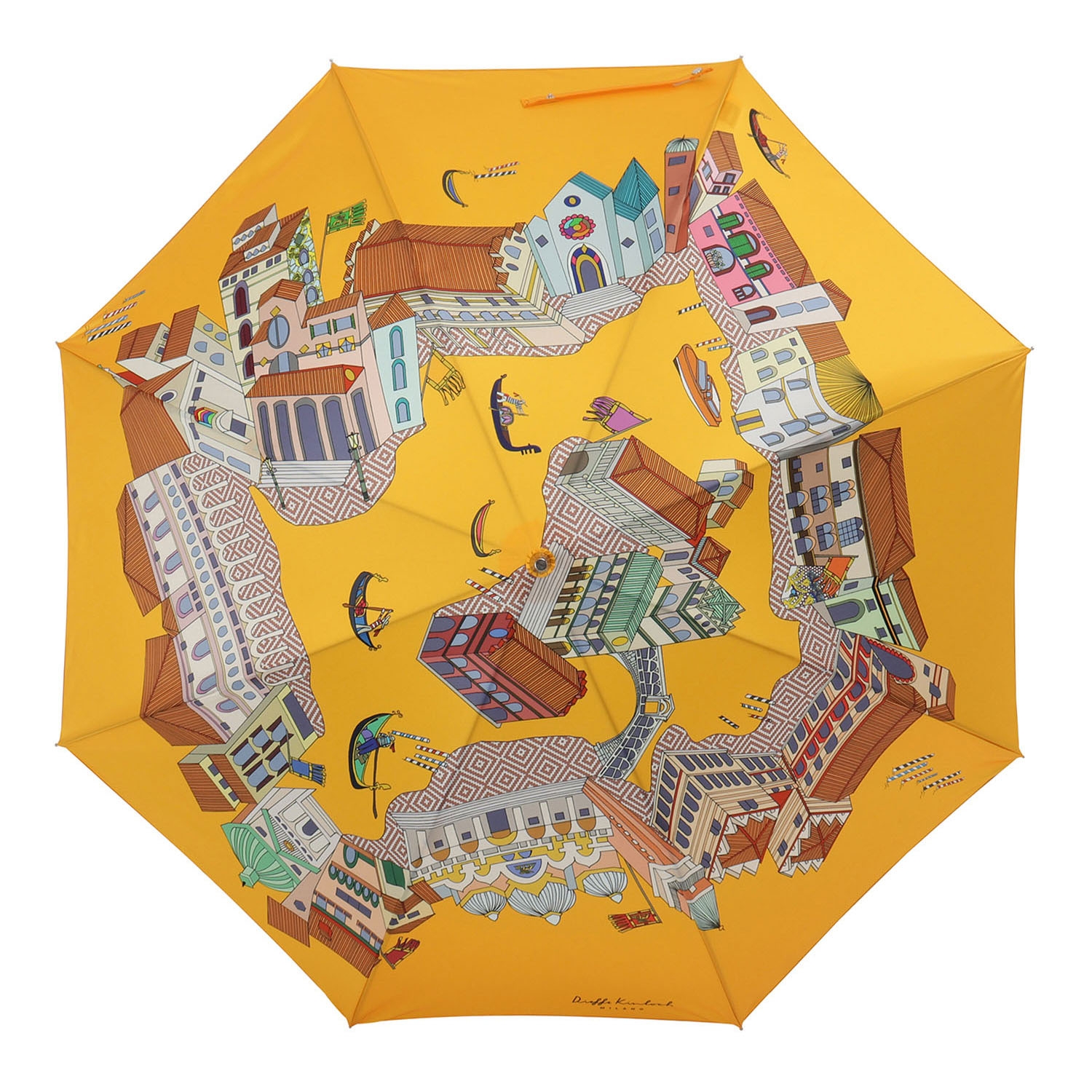 「Kinloch×HW」コラボ長傘 ヴェニス イエロー