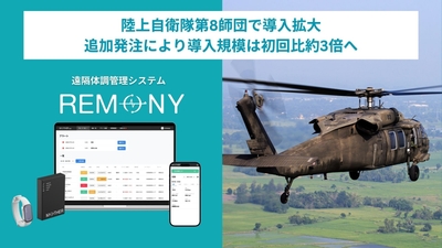MOTHER Bracelet®︎陸上自衛隊第8師団で導入拡大