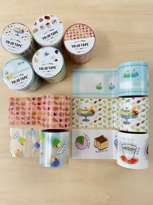 8月25日発売の新シリーズ「レトロ&令和スイーツセット」の5柄