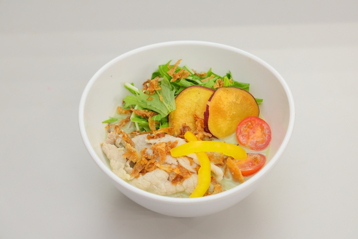 「抹茶と柚子胡椒の九州野菜ちゃんぽん」