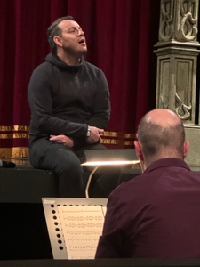 写真：ベン・フォスター：スペシャル・アンコールのリハーサルの様子