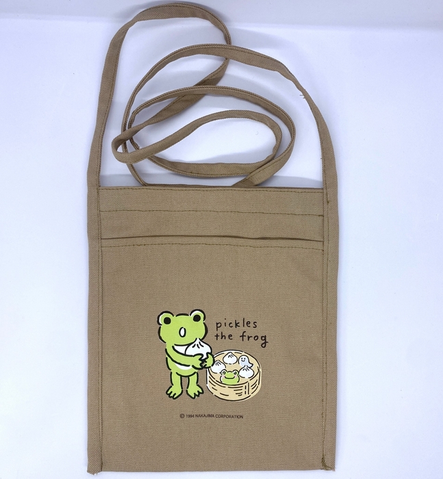pickles the frog×TAIWAN ポシェット(台湾小籠包・縦)