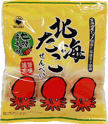 国産の七味唐辛子を加えた新フレーバーの 『旨味追求　北海たこせんべい七味唐辛子味』が登場