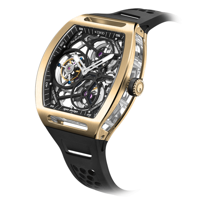 ZEROO T4 THE ARCHER TONNEAU フルスケルトントゥールビヨン ZT004GBK