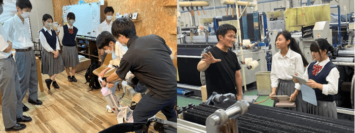 令和5年(2023年)夏期インターンシップの様子