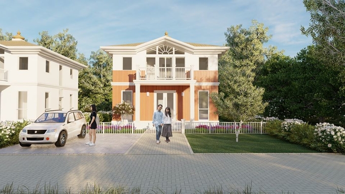 スターパティヤヴェーダの新スタンダード住宅 CGイメージ