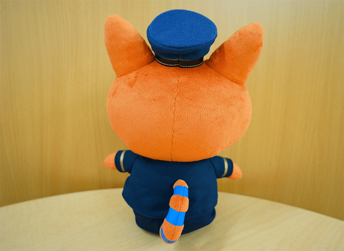 「制服着用ver.ぬいぐるみ」後ろ姿(イメージ)