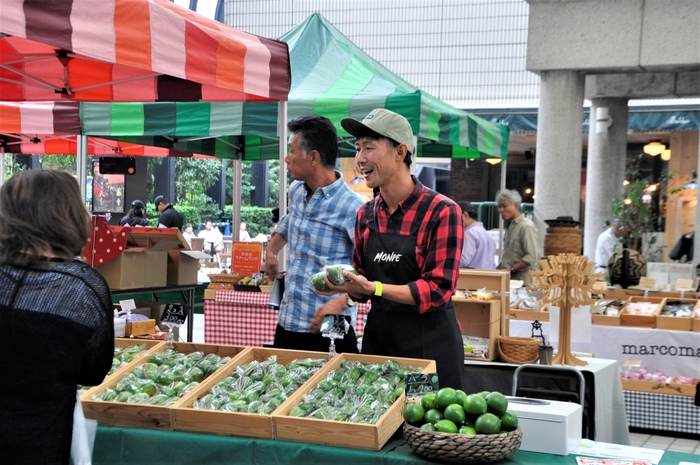 鵜殿シトラスファームさん(千葉県松戸市)のブース