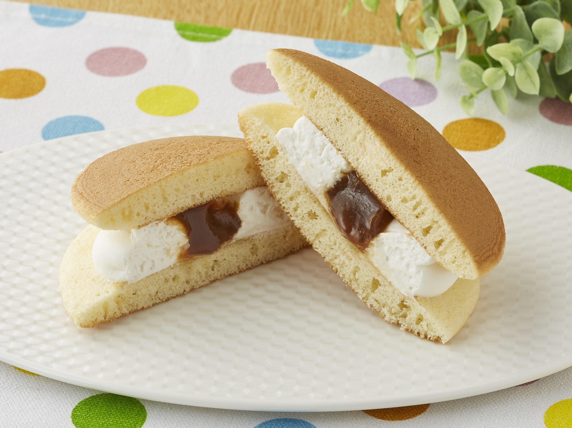 パンケーキサンド キャラメル&ホイップ イメージ画像