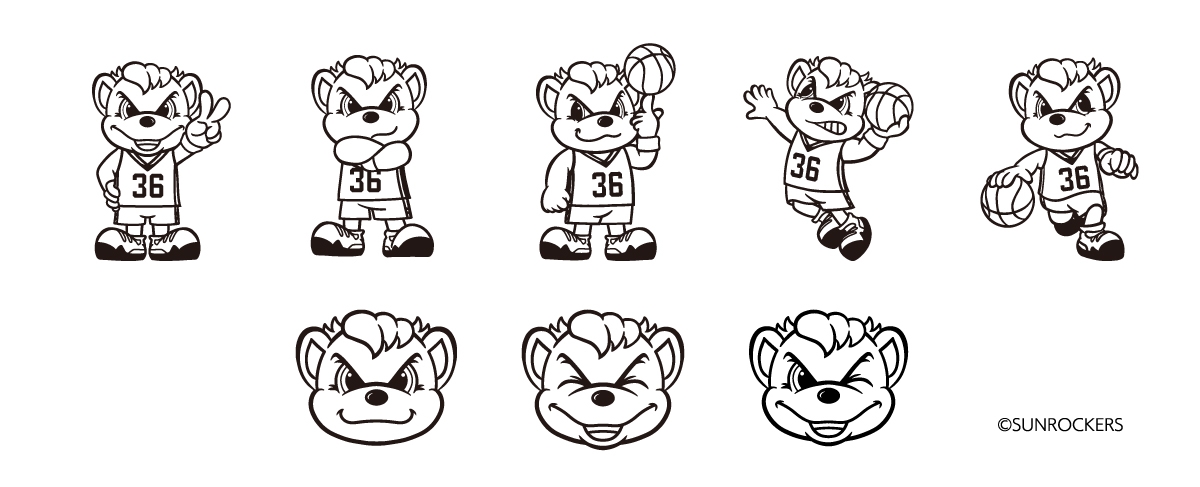 「GiGO(ギーゴ)渋谷」限定コラボ企画!楽しみながら作れる サンロッカーズ渋谷マスコットキャラクター「サンディー」オリジナルスタンプ登場