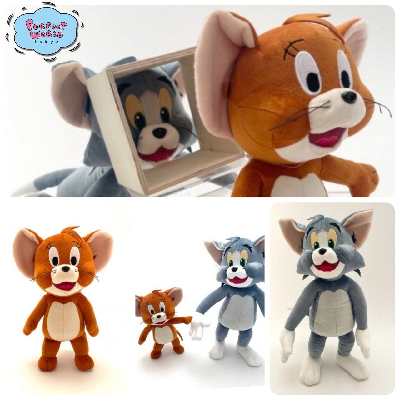 お家にトムとジェリー現る！？ポーズぬいぐるみが再現度高すぎて