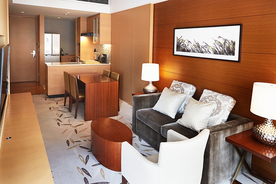 客室:レジデンスルーム リビングスペース(イメージ)