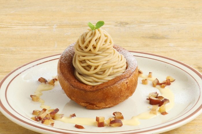 ポップオーバー 掛川栗モンブラン