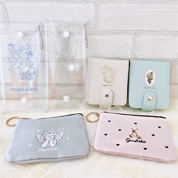 クリアマルチケース/リップケース/ティッシュポーチ