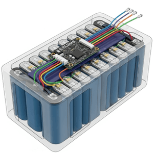 図. リチウムイオン電池マネジメントシステムの製品画像