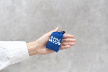 累計販売16万個を突破した手のひらサイズのエコバッグ「NANOPLUS」の新色が公式オンラインショップ限定で先行予約販売決定！