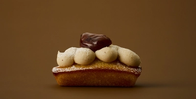 焼きたてのフィナンシェにたっぷりのマロンクリーム”生食感”の季節限定フィナンシェが新登場