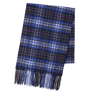 マッキントッシュ フィロソフィー チェック ウールカシミヤマフラー