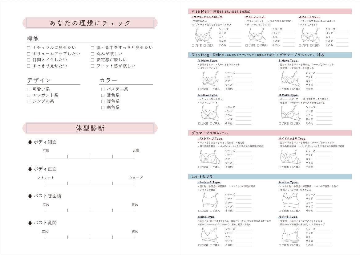あなたの理想を叶えるスペシャルなカルテです