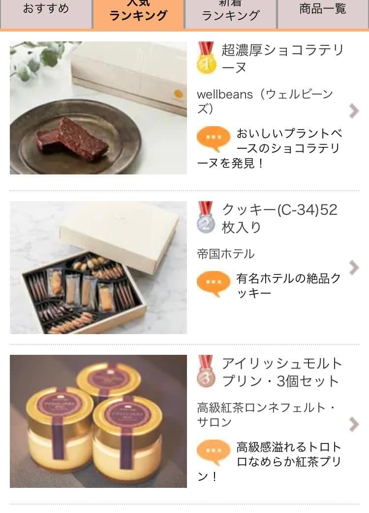 スイーツ部門総合3位!