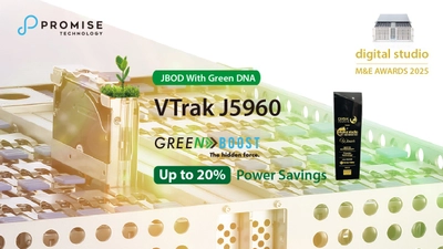 メディア＆エンターテインメント業界で高い評価　PROMISE Technology、「Digital Studio India M&E Awards 2025」にて「Best in Sustainability Award」を受賞