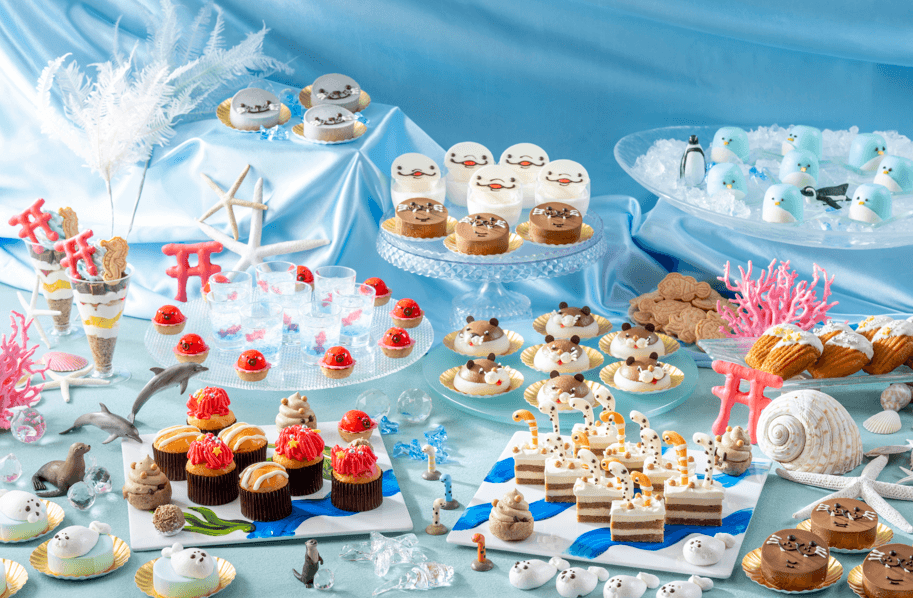 宮島水族館グランドオープン15周年記念コラボレーションスイーツブッフェ開催
