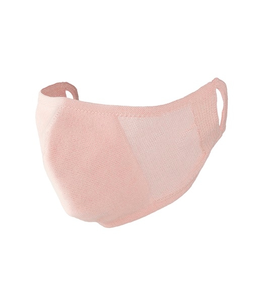 シルクの保湿マスク シュガーピンク/日本製 1,800円(税別)