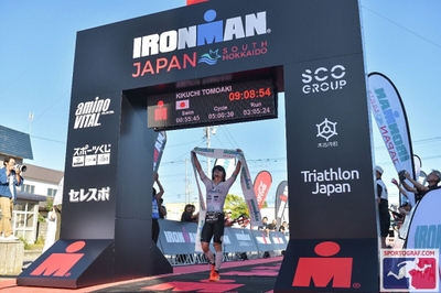 菊池朋明選手　総合3位、年代別2位でフィニッシュ