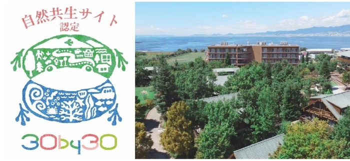 人工島とは思えない豊かな自然が広がる『The Day Osaka』の庭園(2024年10月撮影)