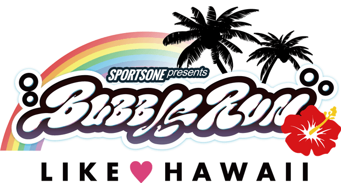 「バブルラン2018」ロゴ