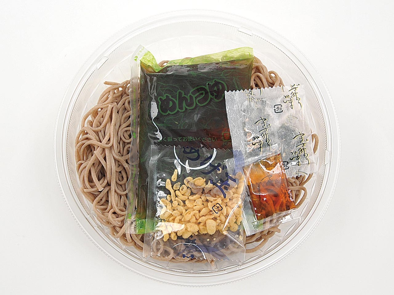 「冷しぶっかけそば(ラー油)」画像(画像はイメージです。)