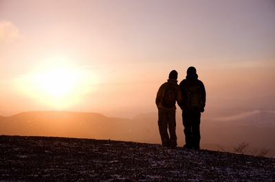 雪の森トレッキング