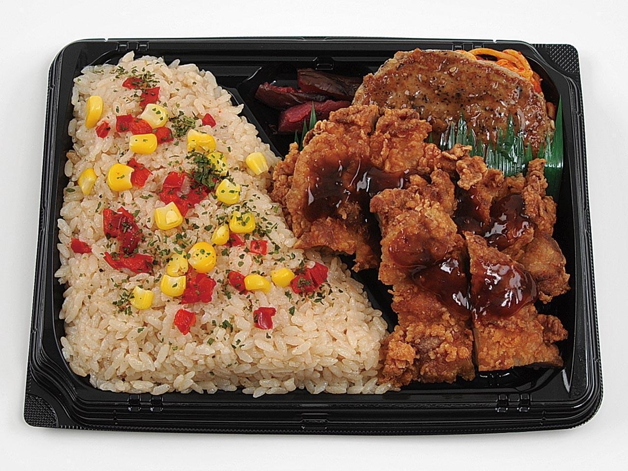 ずっしり極!ガーリック揚げ鶏弁当