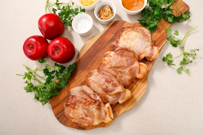 信州豚ステーキ