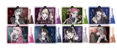 イラストレーターのORIHARA描き下ろし 「ORIHARA 九州女子図鑑」アクリルキーホルダー  全8種を全国のガチャガチャで5月23日に発売