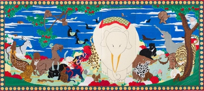 渡辺おさむのスイーツデコアート展を 大丸東京店にて10月14日より開催 ～3メートルを超えるお菓子の若冲絵画が登場～