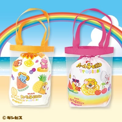 ▲たべっ子どうぶつTropical2WAYクリアトート