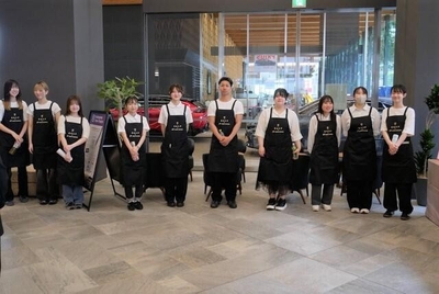 午前の部で参加したゼミ生たち