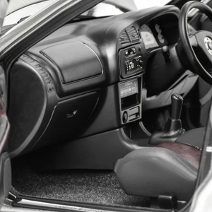 モーターヘリックス 1/18スケール M84001 三菱 Lancer Evolution IV ランサーエボリューション EVO Ⅳ Steel Silver Metallic