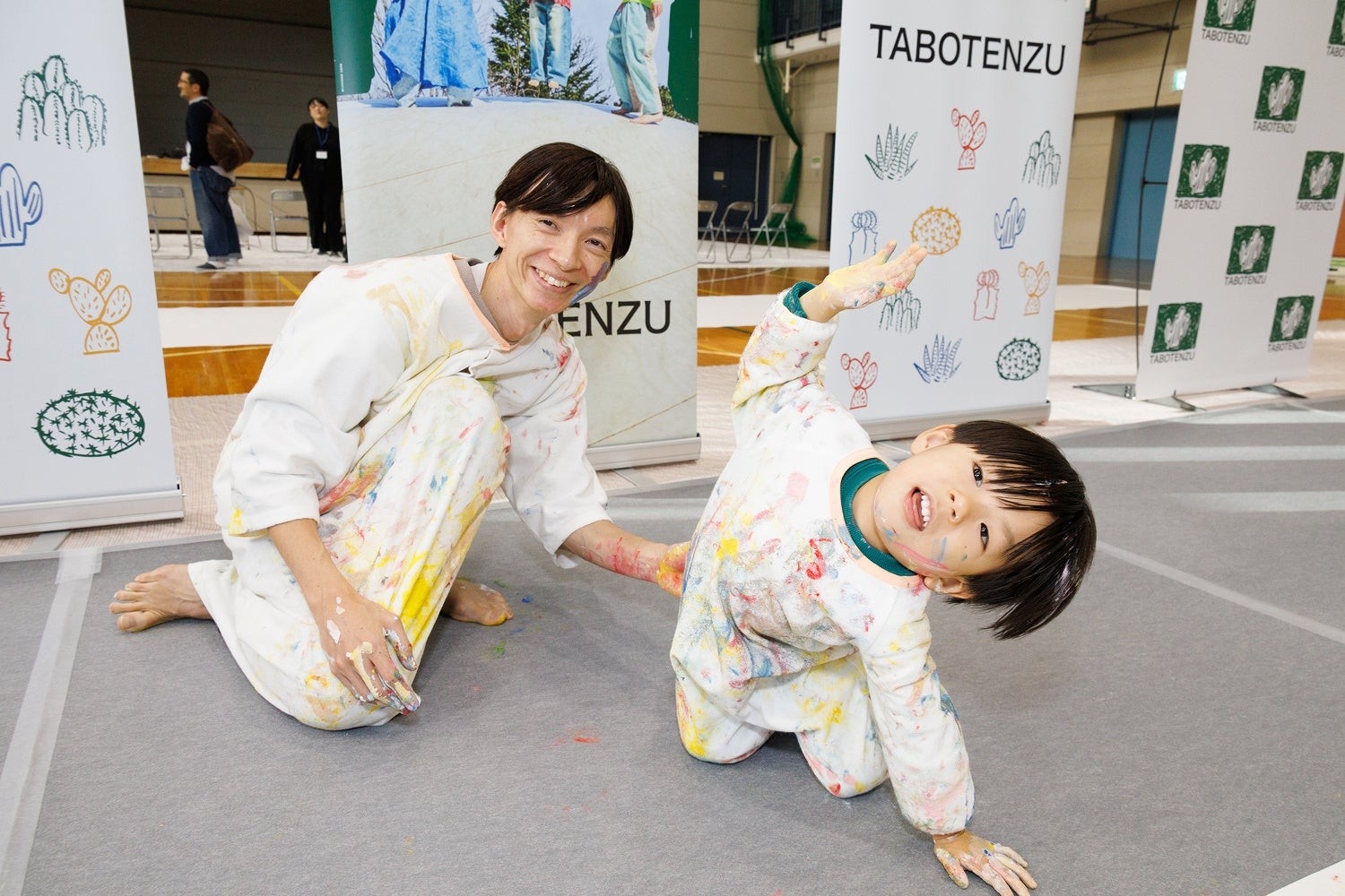 りおくん(3才)とパパ