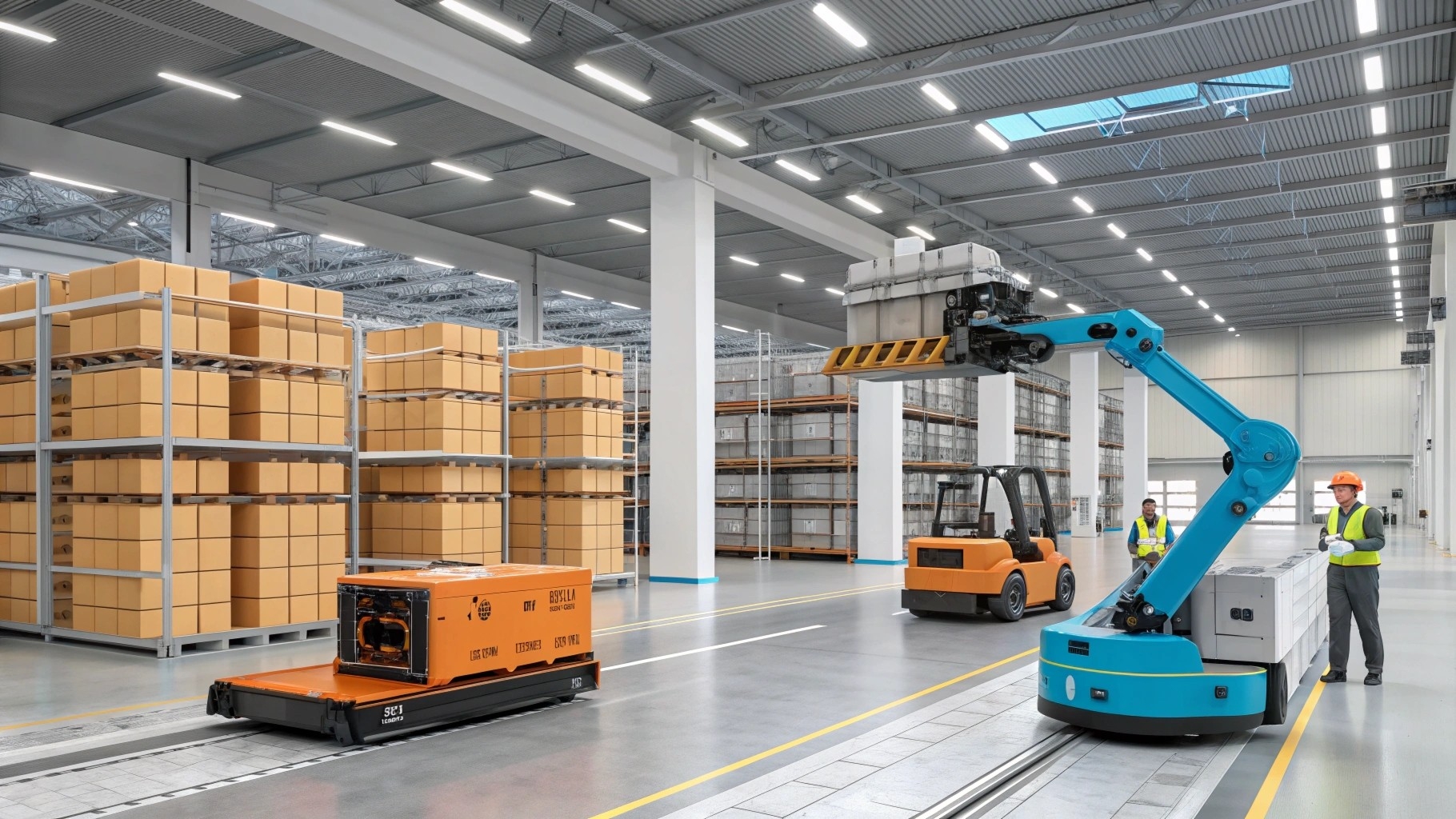 日本の物流自動化市場予測2034年：市場は年平均成長率14.35%で拡大し、192億米ドルに達する見込み。