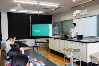 写真:過去の安全体験学習の様子(参考画像/長野県松本県ケ丘高等学校、2026年7月21日撮影)