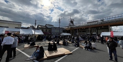 令和6年（2024年）に実施した「まちなか学園祭」の様子