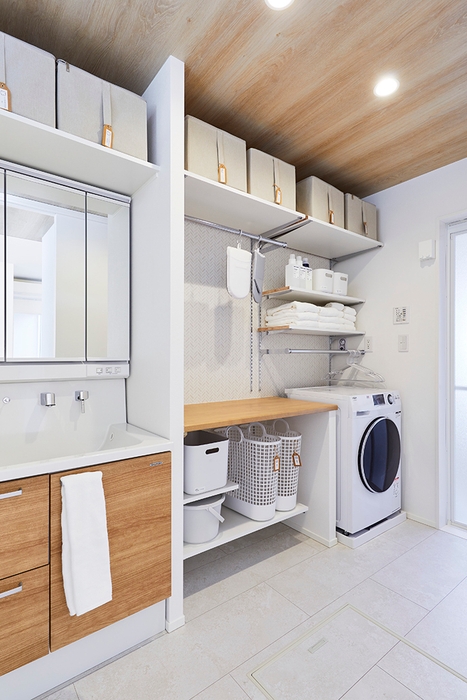 モデルハウス 洗面所