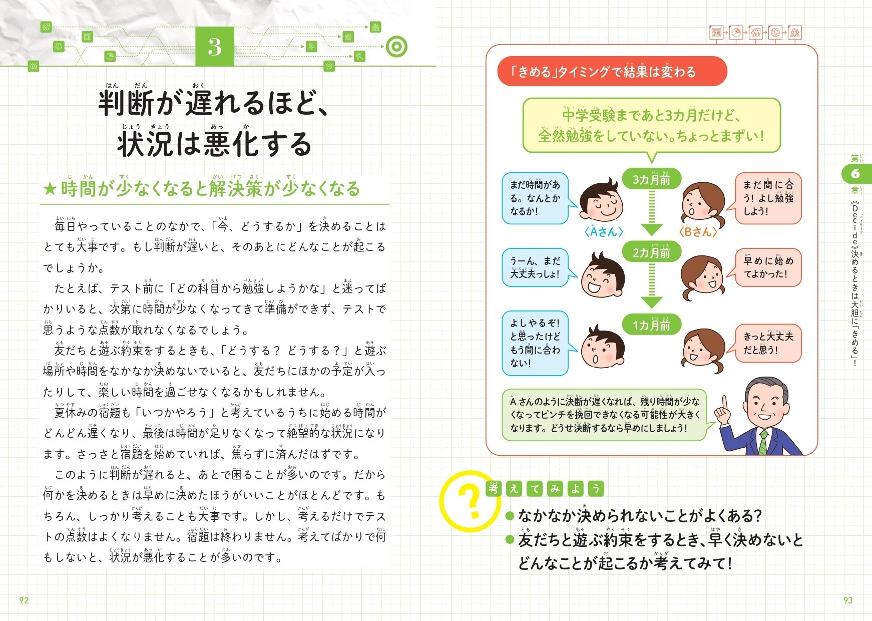 第6章 《Decide》決めるときは大胆に「きめる」 判断が遅れるほど、状況は悪化する