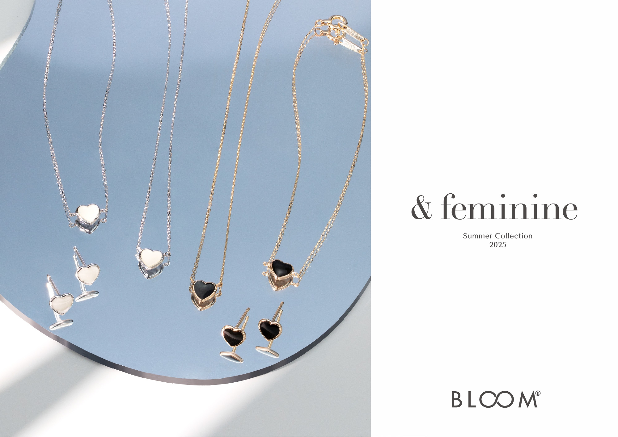 大人に似合うハートジュエリー